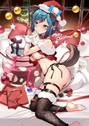 Cute phone wallpaper for Christmas