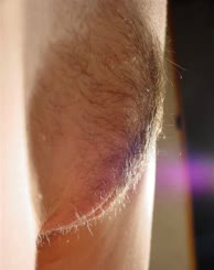 Hairy Armpit Adventure: A Close Up Exploration of a Hairy Man's Armpit