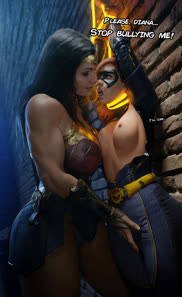 Wonder Woman x Batgirl - "Nonstop Bullying" (Batesz) [DC]