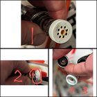 Shower Head Hose Question about Tiny Holes