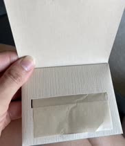 Muji Blotting Paper - Absorbs so much oil! Love it!
