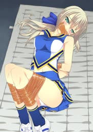 Tape is perfect for cheerleaders