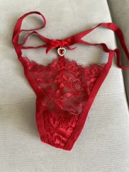 ðŸ˜ˆHow about red thongs? Or is it better without it?
