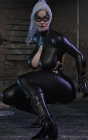 Black Cat (Cga3D) [Marvel]