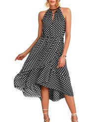SchÃ¶ne Dame in Polka Dot Dress