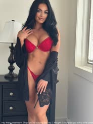 Naughty Red Boob: A Sexy Look at a Woman in Red