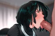 Gobbling that dick up with anger