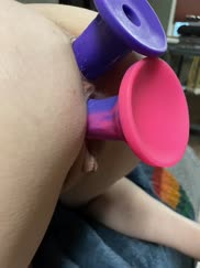 You can replace one of these toysâ€¦ or use my mouth - what will you choose?? ðŸ¤­ 41F