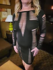 AnothersluttyVegasdresshubbyboughtme   Ihaveonegoalinmindwearingthisout  Iamsureyoucanguesswhatitis 