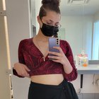 Selfie in the bathroom between classes [F]
