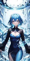 Mermaid in Blue Lagoon