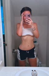 Feeling hot after my run: f