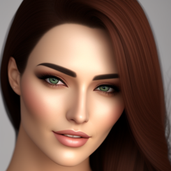 longing mature woman  years old face after good sex  deviantart hyper realistic 