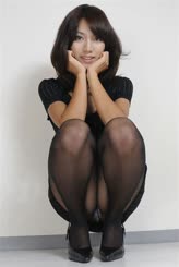 Sassy Asian ladies in pantyhose -  pic of 