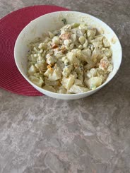 Homemade Potato: Salad