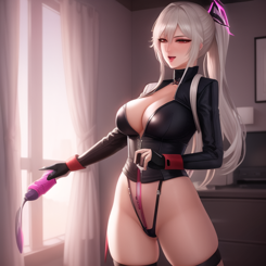 passionate woman using a dildo for her sexual pleasure  unreal engine 