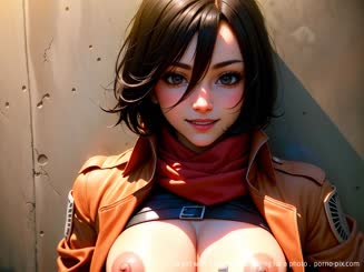 a girl with a red scarf is posing for a photo . 