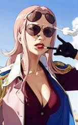 a woman in a white shirt and black gloves smoking a cigarette . 