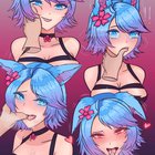 Silvervale warming up (hedgehogs4h) [vtuber]