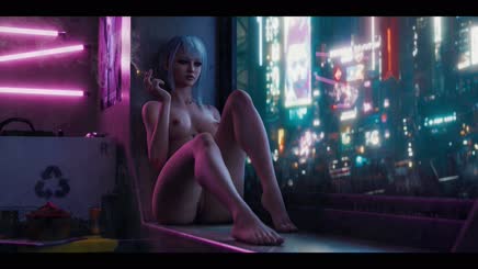Lucy  Waiting  GreenGiantD  Cyberpunk Edgerunners 