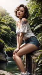 Natures Beauty A Tempting: Temptress
