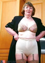 Granny, Mature, Undergarments, Pantyhose, Girdles - ZB Porn