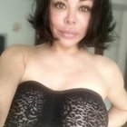 Happy &amp; sexy in my sheer black bra!
