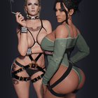 Panam and Meredith (Nyalicia) [Cyberpunk 2077]