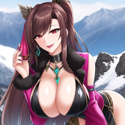 Exotic hooker  years old penetrating big tits in the mountains ultra detailed 