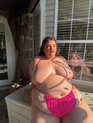 Huge Bikini Fat Catcher: Yes, She's Fat, But That's Awesome!
