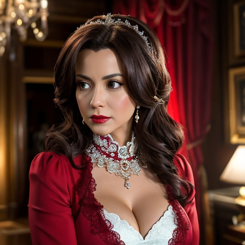 Gina valentine  at movie scene  highly detailed  