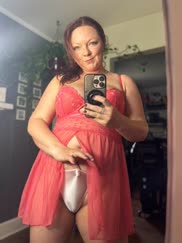 my satin granny panties