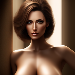 longing nude woman  years old  deviantart hyper realistic 