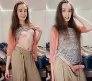 I heard the quickest way to a girl's heart is by sitting on her dick while groping her tits!ðŸ˜ðŸ’• Wanna test it?