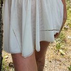 We went to a picnic with firends and people all over kept looking at my dress, I think they like it😮😮