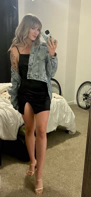 Little black dresses are my favorite (f)