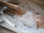 Much needed bubble bath time. , milf 42f