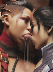 Mileena and Li Mei - "Outworld Welcome" (GretDB) [Mortal Kombat]