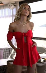 Blondes in Red: A Sultry Summer Night