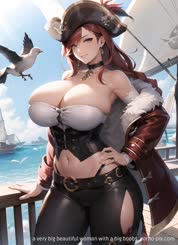 a very big beautiful woman with a big boobs 