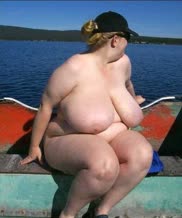 Lake, sun, nude.