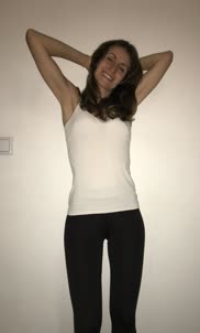 Beautiful milfs last exercise before bed (F30)