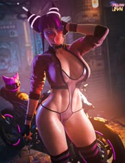 Biker Juri (PillowFun) [Street Fighter]