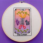 Just wanted to share this embroidery piece I made!
