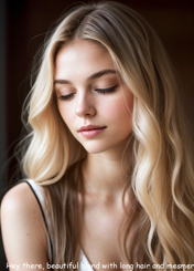 Hey there!Long hair, beautiful hand with long hair and mesm's: