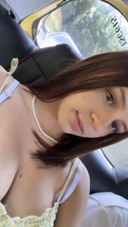 Innocent face and big tits