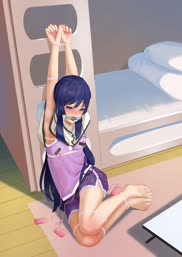 cable ties are a great and fast way to restrain you when you least expect it, now add some vibrators and leave you for a while