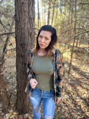 It was a mild fall day yesterday (f)