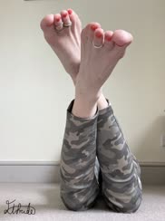 Swinging my feet