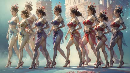 Sexy Dancing Girls: A Virtual Reality Experience